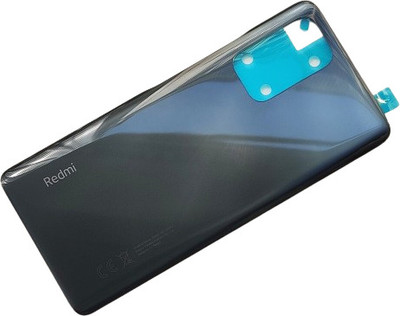 Sandreezz Xiaomi Redmi Note 10 Pro Max (Glass) (with Proper Logo) Back Panel(Dark Night)