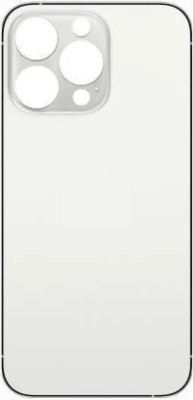 Niviti Apple Iphone 12 Pro Max (With Logo) Back Panel(Silver)