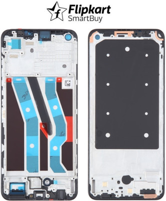 Flipkart SmartBuy Realme 10 Front Housing LCD Frame Bezel Plate Front Panel(Black)