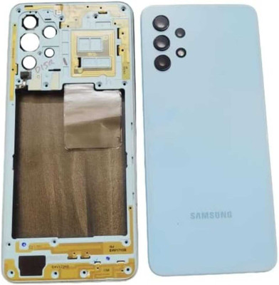 AAA Spares For Samsung galaxy A32 5g (with body housing key, middle ring) Full Panel(Blue)