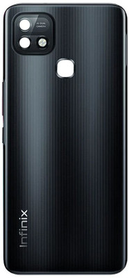 Flipkart SmartBuy Infinix Hot 10i (X659) With Side Volume & Power Buttons Back Panel(Black)