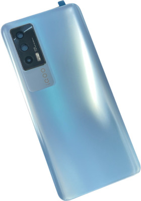 MAXOUT IQOO 7 5G (Solid Ice) with Camera Ring Glass Lens Back Panel(Solid Ice)
