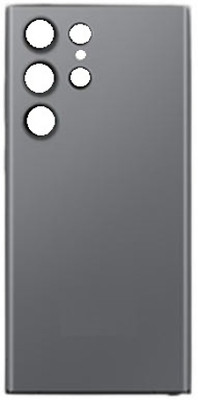 Kraze4blaze Samsung Galaxy S23 Ultra (With Proper Logo) Back Panel(Graphite)