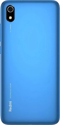 Shkiyo Redmi Mi 7A Back Panel(Blue)