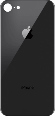 HQP for Apple iPhone 8 ( A1863, A1905, A1906, A1907 ) Battery Back Door Replacement [ With LoGo and Pre Installed Adhesive Tape ] Back Panel(Space Gray)