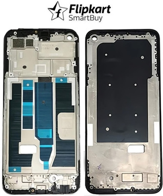 Flipkart SmartBuy Realme Narzo 30 5G Front Housing LCD Frame Bezel Plate Front Panel(Black)