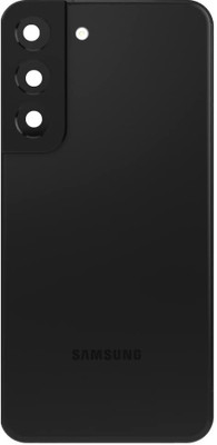 VRAVMO SAMSUNG GALAXY S22 PLUS 5G (BLACK) WITH CAMERA LENS GLASS Back Panel(BLACK)