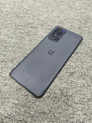 TrofT OnePlus OnePlus 9 pro(Glass) Back Panel(Black)