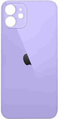 Kraze4blaze Apple IPhone 12 Mini (With Proper Logo) Back Panel(Purple)