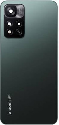 Kraze4blaze Xiaomi Mi 11i (Best Quality)(With Camera Lens)(With Proper Logo) Back Panel(Green)