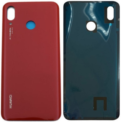 Sandreezz Huawei nova 3 (Back Battery Door Glass) (with Proper Logo) Back Panel(Red)