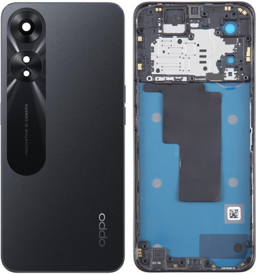 Flipkart SmartBuy OPPO A78 5G With Middle Ring Camera Lens & Side Volume Power Buttons Full Panel(Glowing Black)