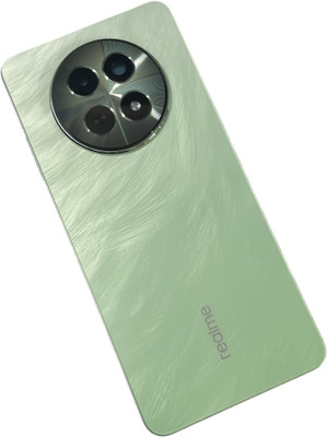 Unique4Ever realme C65 Middle Ring Camera Lens + Side Volume Power Buttons + Back Panel(Feather Green)