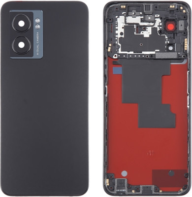 AAA Spares Oppo A57 5G (With Side Key And Lens) Housing Body Front & Back Panel(Black)