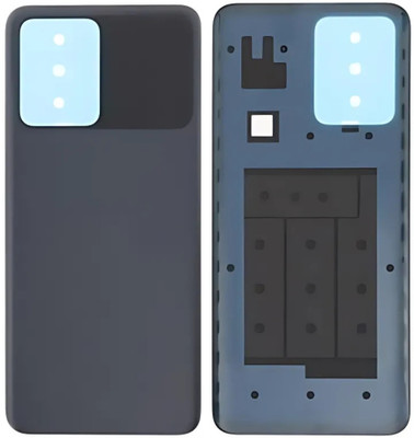 Shkiyo Redmi Poco X5 With Proper Logo Back Panel(Black)