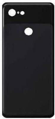 SRaccessories Google Pixel 3 ( GLASS ) With Adhesive Sticker Back Panel(just black)