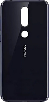 Shkiyo Nokia 6.1 Plus Back Panel(Black)