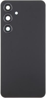 Spares4ever Samsung Galaxy S24 FE Black Back Glass Panel with Camera Lens Back Panel(Black)