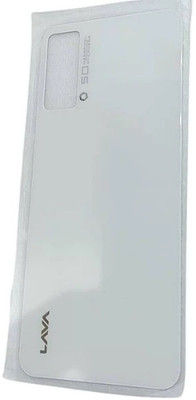 AAA Spares Lava Blaze Pro 4G (LZX404) Back Glass Back Panel(White)