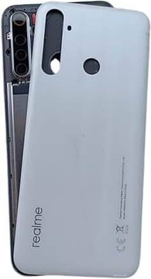 SPAREASP Realme Narzo 10 Full Housing with Middle Ring (Middle Ring + Back Panel) White Back Panel(White)