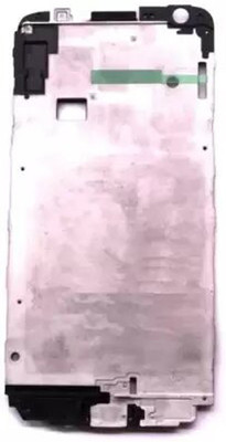 Tworld Samsung Galaxy J7 DUO ( SM-J720F, SM-J720F/DS, SM-J720M, SM-J720M/DS ) Front Housing LCD Frame Bezel Plate Front Panel(Black)