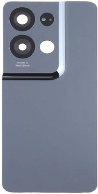 FixHub Oppo Reno 8 Pro Back Panel Back Glass Body Panel Compatible Back Panel(BLACK)