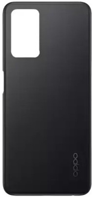Sandreezz Oppo A96 (Best Quality) (with Proper Logo) Back Panel(Starry Black)