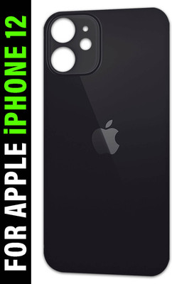 SOCO Apple iPhone 12 Back Panel(Black)