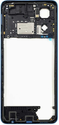 IncMart For OnePlus Nord CE4 Lite Housing Body Middle Ring Panel Glass, Key Full Panel(Blue)
