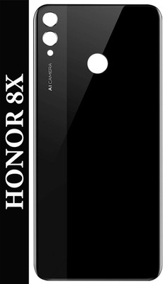 Sitara HONOR 8X ( GLASS ) Back Panel(Black)
