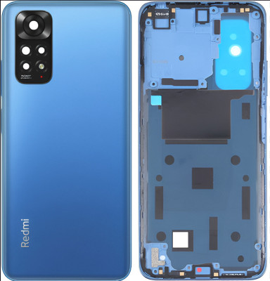SRaccessories Redmi NOTE 11 (Housing Body) (Side Keys with Middle Body) Full Panel(Blue)