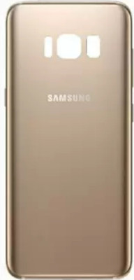 SRaccessories Samsung S8 Plus(Glass)) Back Panel(Maple Gold)