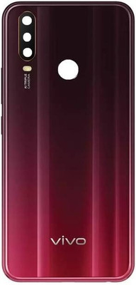 SRaccessories Vivo Y12 Back Panel(Agate Red)