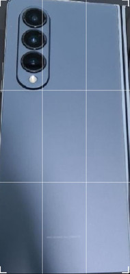 AL HAYY TRADERS Samsung Galaxy Z Fold 4 5g Back Panel(BLUE)