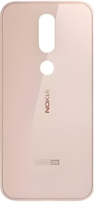 SRaccessories Nokia 4.2 ( Glass) Back Panel(Pink)