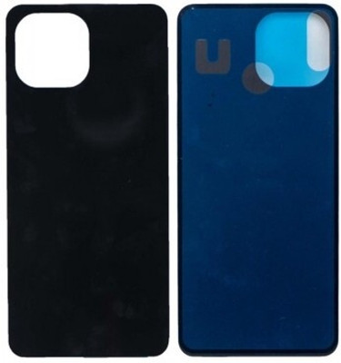 KezeMize Xiaomi Mi 11 Lite (Glass)(Best Quality)(With Proper Logo) Back Panel(Black)