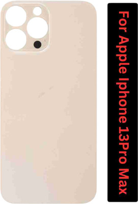 MJ PREMIUM QUALITY Mj primum quality Iphone 13 promax Back Panel(Gold)