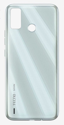Flipkart SmartBuy Tecno Spark Go 2020 ( KE5 ) Back Panel(Mystery White)