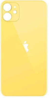 Tworld Apple iPhone 11 ( A2221, A2111, A2223 ) Battery Back Glass Replacement Back Panel(Yellow)