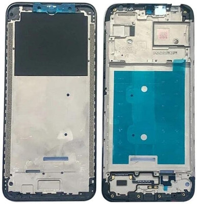 Sandreezz Motorola Moto E7 Power (LCD Frame Middle Chassis) Front Panel(Black)