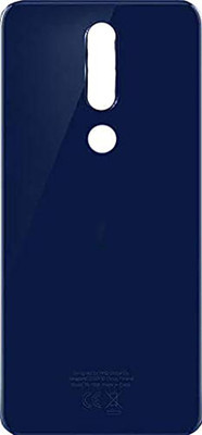 imbi Nokia 6.1 Plus Nokia X6 Mobile Phone Panel Replacement Back Glass Body Back Panel(Blue)
