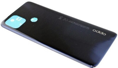 KezeMize OPPO A15 (with Proper Logo) Back Panel(Black)