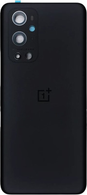 Kraze4blaze OnePlus 9 Pro (Glass)(With Camera Lens)(With Proper Logo) Back Panel(Stellar Black)