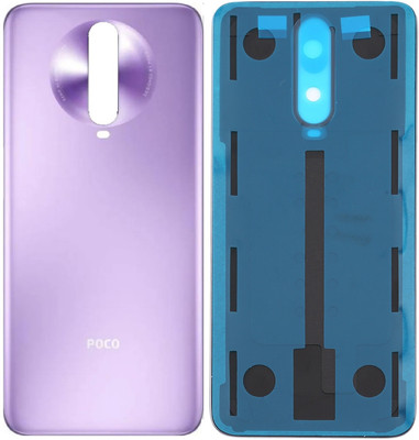 Sandreezz Xiaomi Poco X2 (Glass) (with Proper Logo) Back Panel(Matrix Purple)