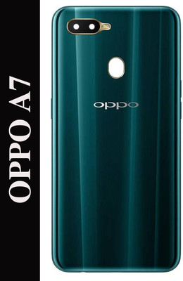 Flipkart SmartBuy Oppo A7 with Side Keys & Camera Lens Back Panel(Glaze Blue)