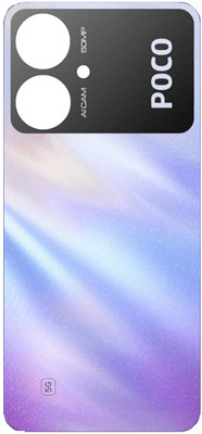 Sandreezz Xiaomi Poco M6 5G (Best Quality) (with Proper Logo) Back Panel(Orion Blue)