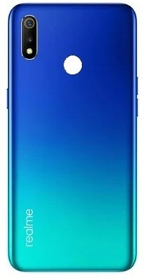Farcry REALME 3 WITH PROPER LOGO Back Panel(RADIANT BLUE)