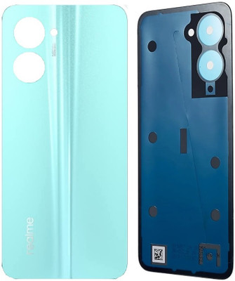 Sandreezz Realme C33 (Best Quality) (with Proper Logo) Back Panel(Aqua Blue)