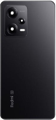 MJ PREMIUM QUALITY Mj primum quality Redmi n9te 12 pro Back Panel(Black)