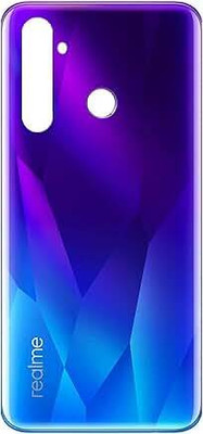 SPAREASP Realme 5 (With Proper Logo) Back Panel(Blue)